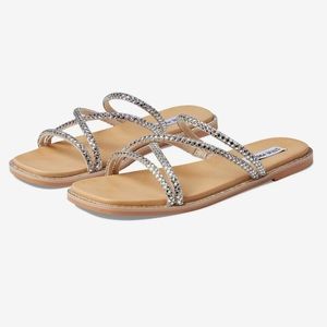 Steve Madden Spice Rhinestone Sandals Size 6